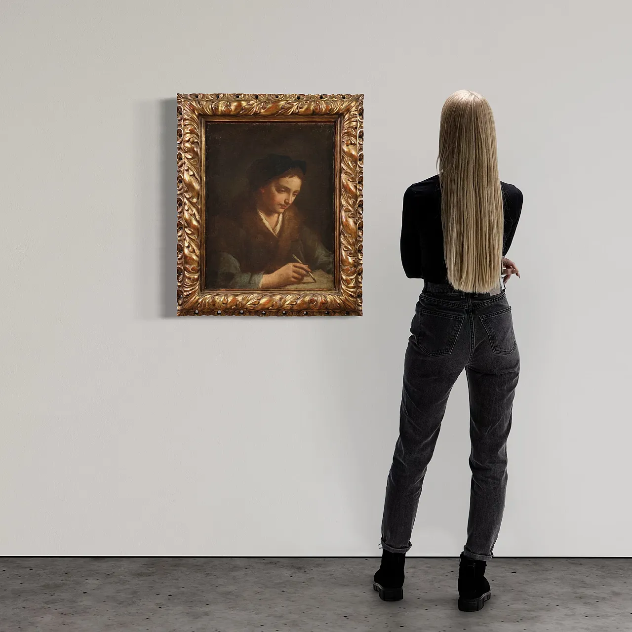 Italian portrait painting, 17th century 2