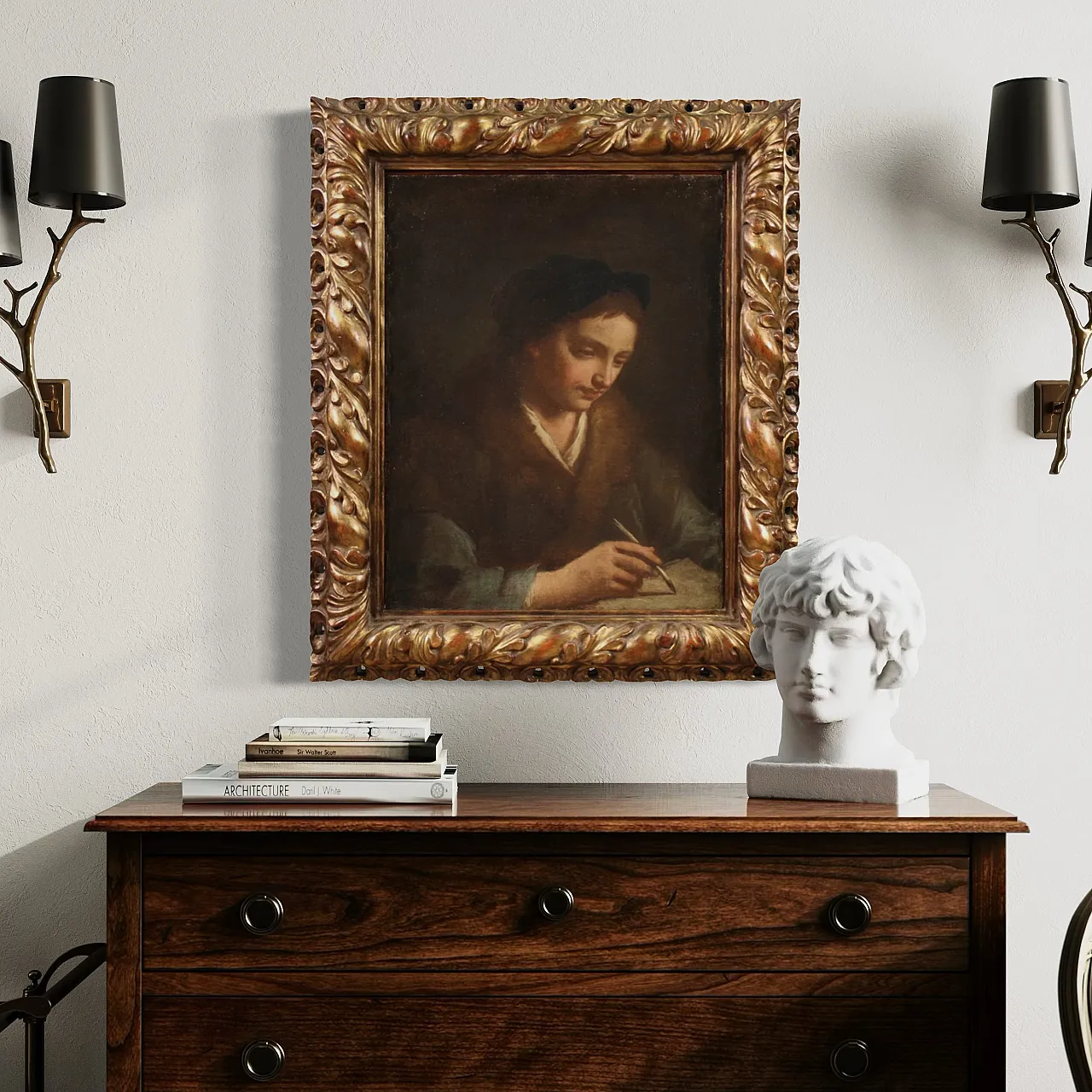 Italian portrait painting, 17th century 8