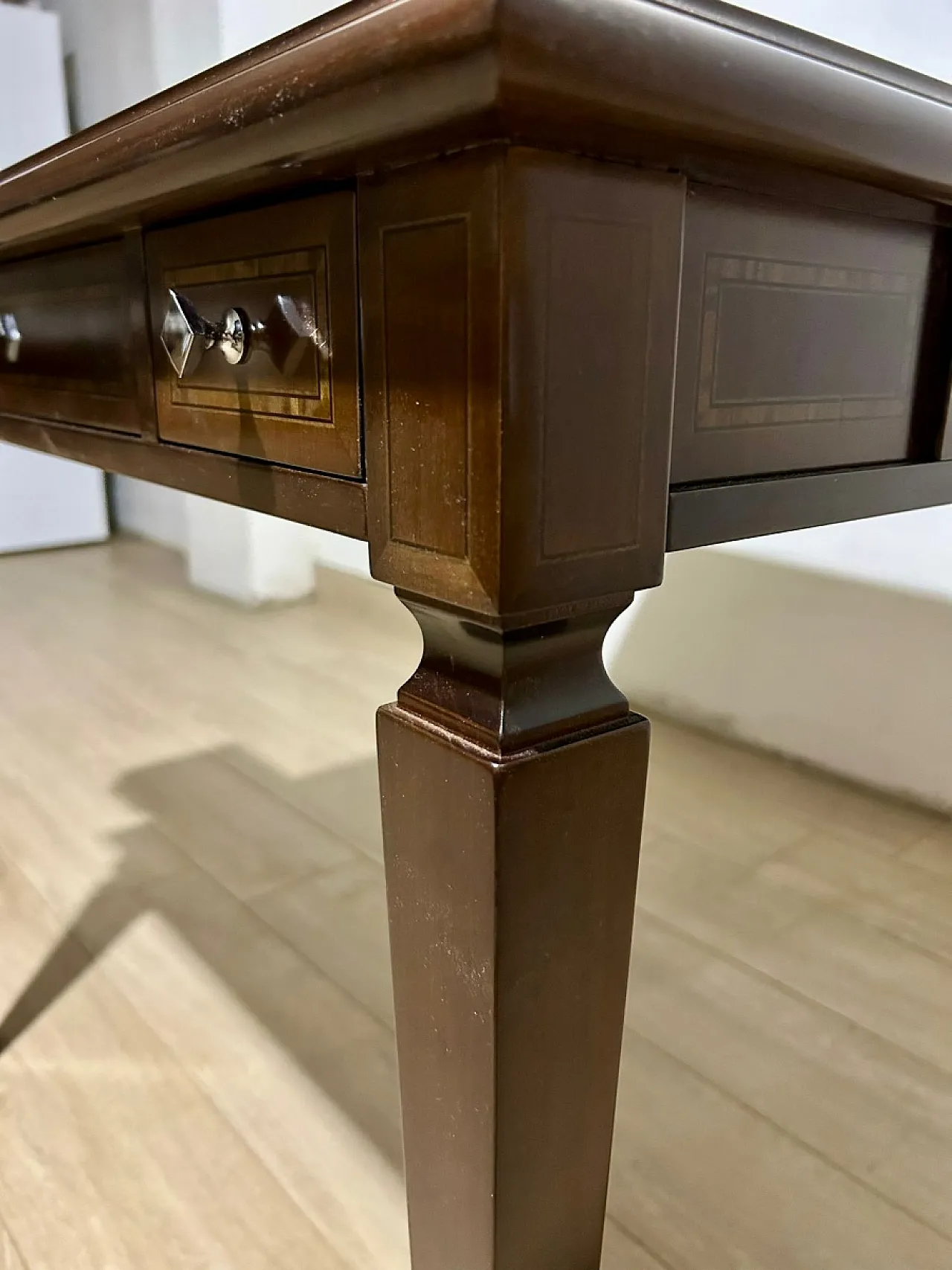 Game table with folding top by Annibale Colombo, 20th century 3