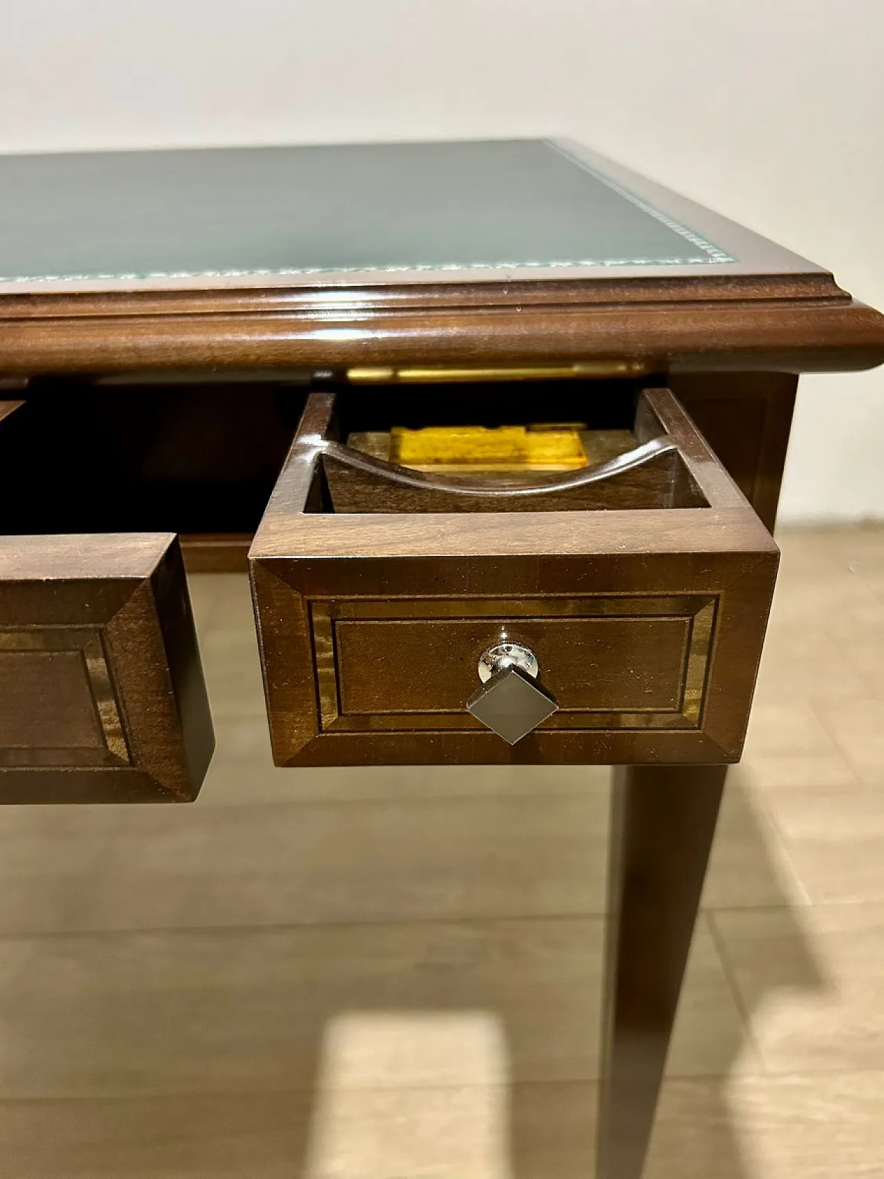 Game table with folding top by Annibale Colombo, 20th century 9