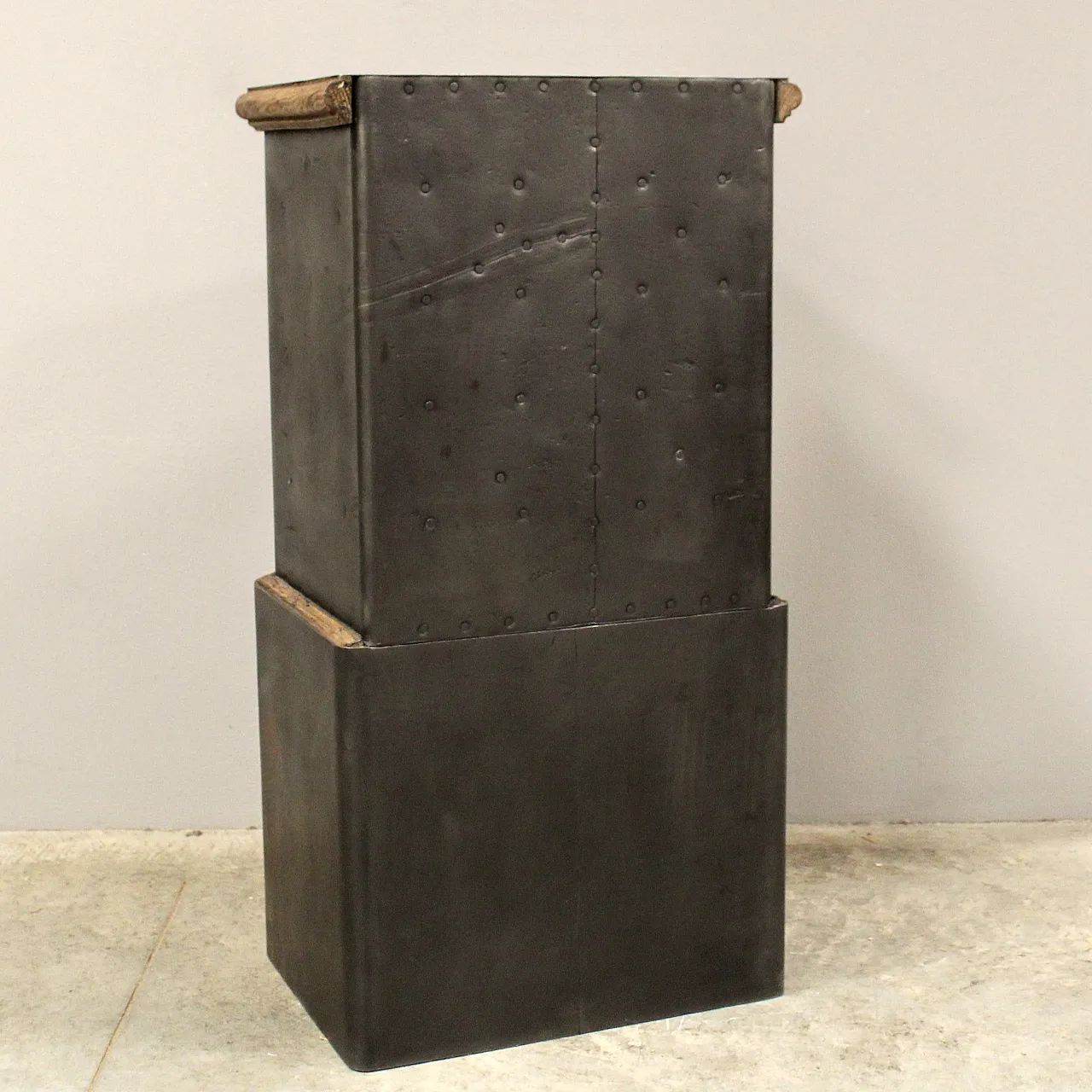 Cassaforte in legno e ferro, fine '800 14