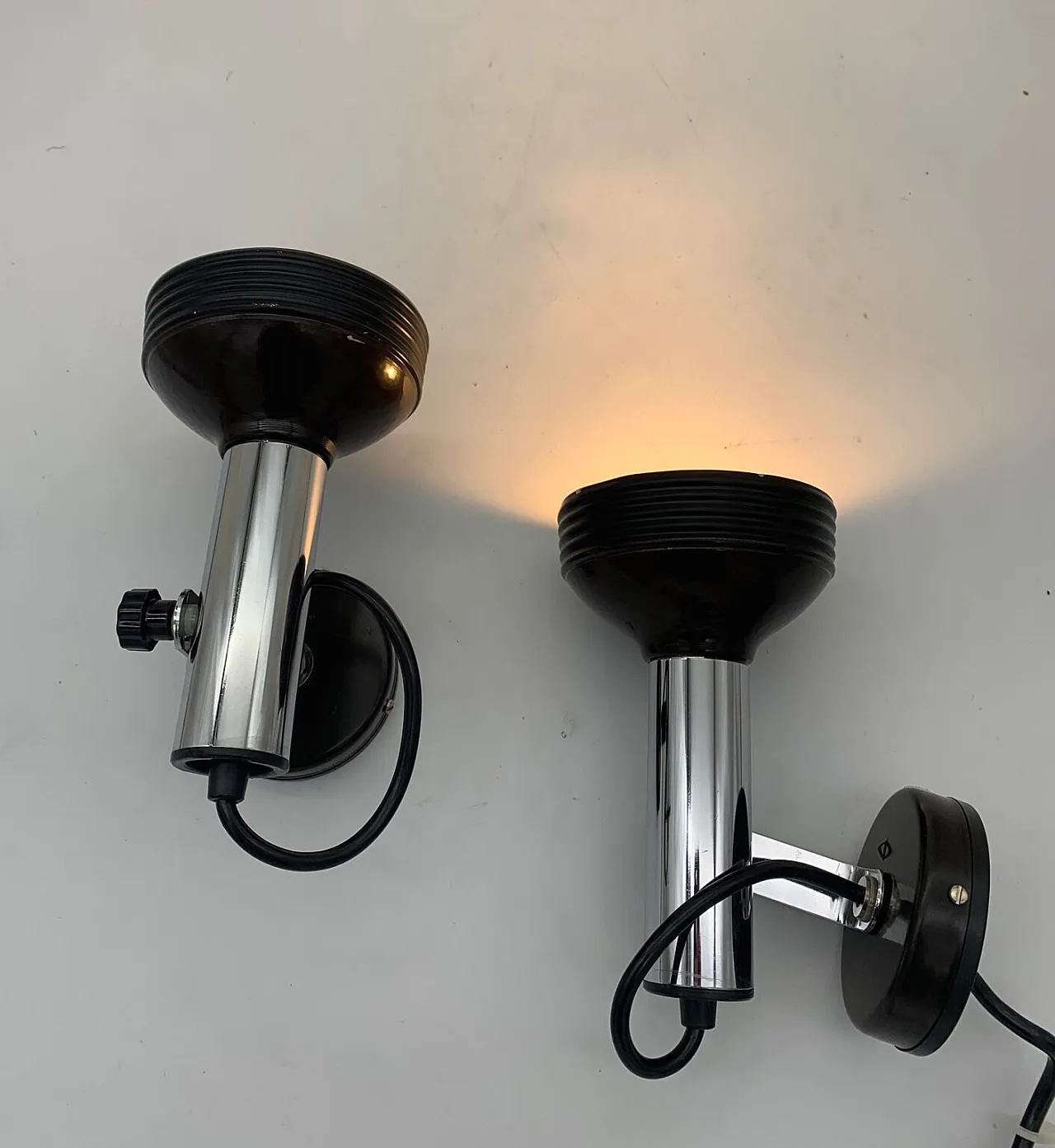 Coppia di applique attribuite a Stilnovo, anni '70 1