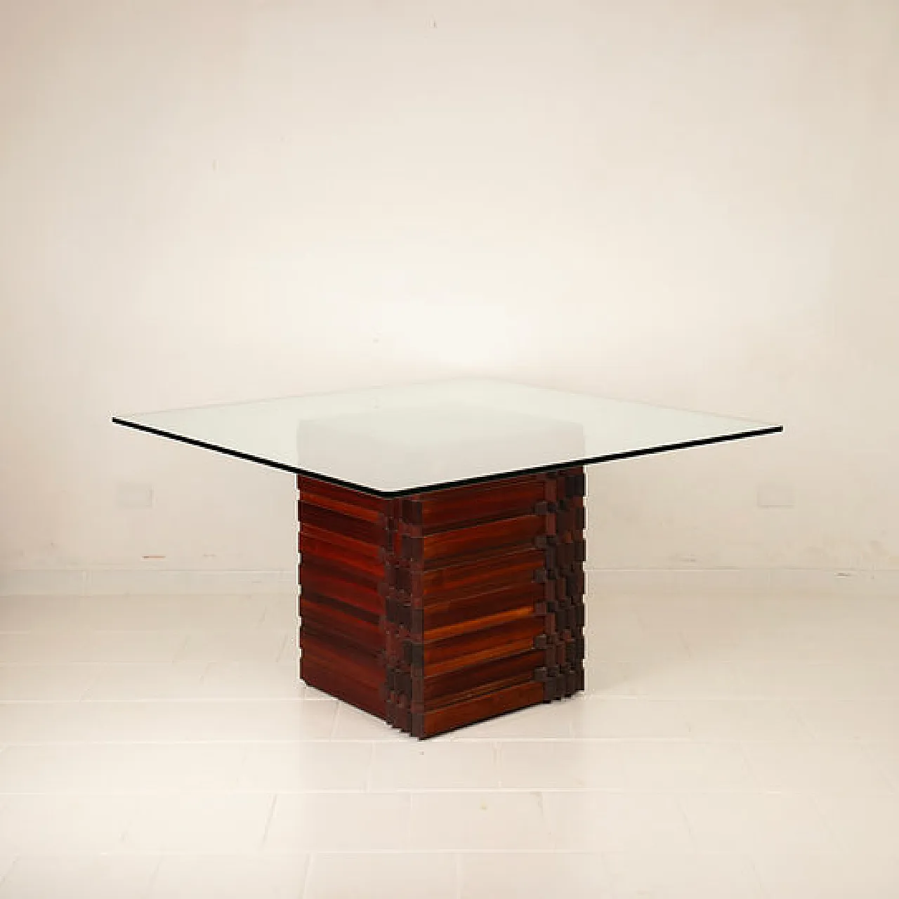 Tavolo Diamante Scultura 99 di Frigerio per Frigerio di Desio, anni 70 1