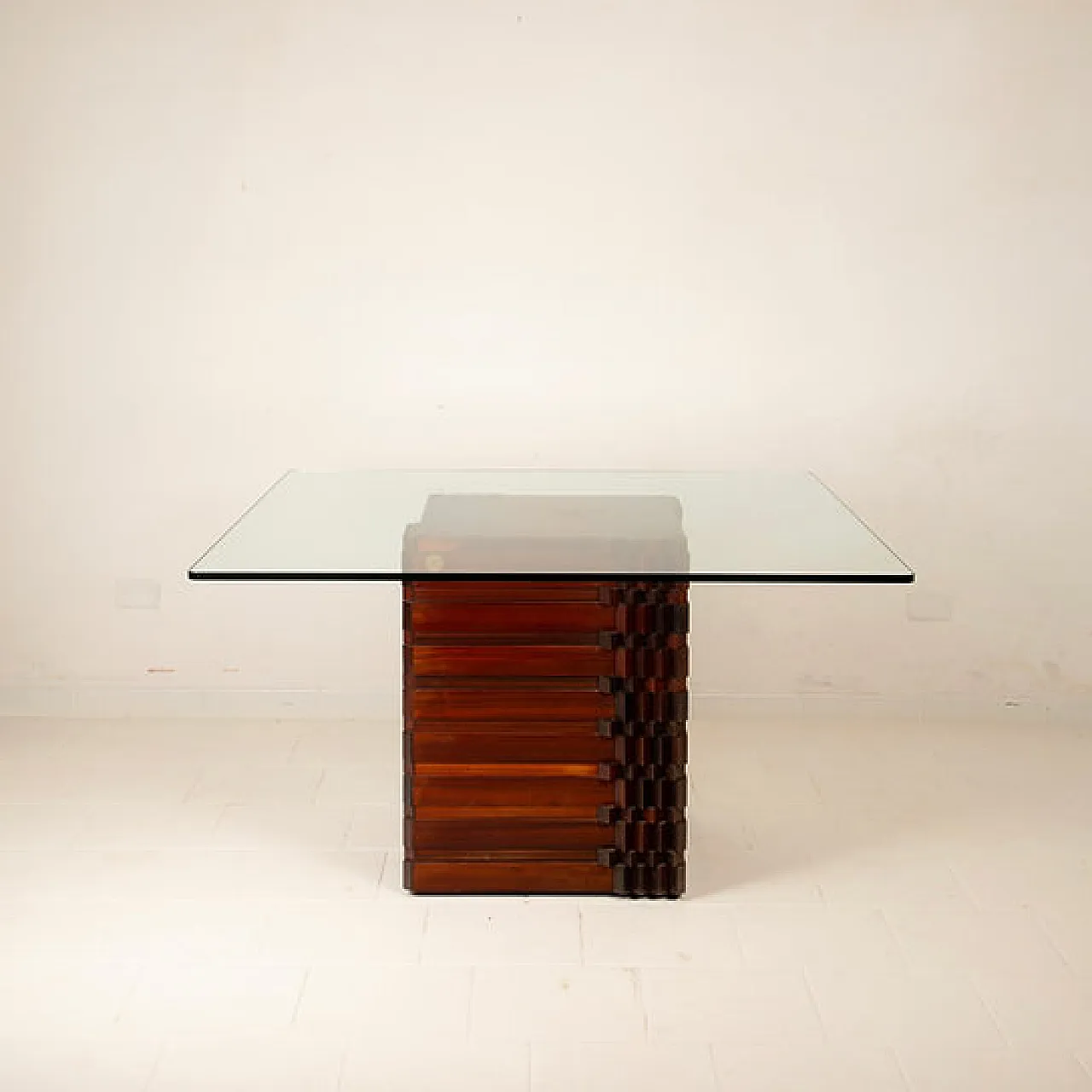 Tavolo Diamante Scultura 99 di Frigerio per Frigerio di Desio, anni 70 7