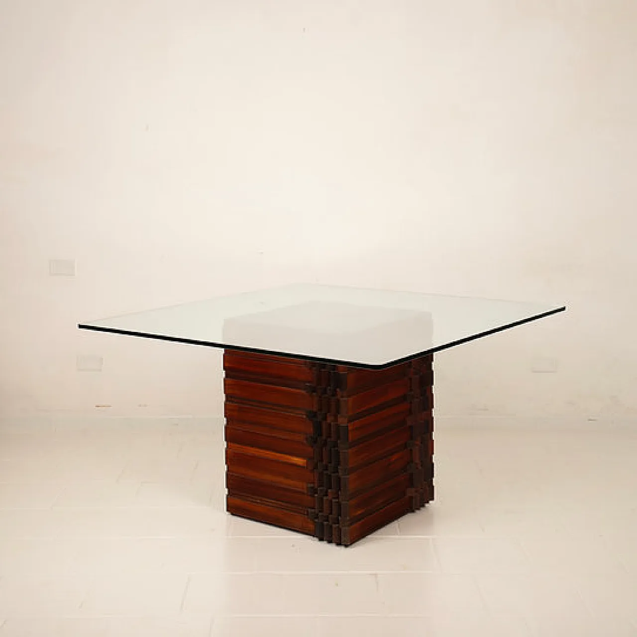 Tavolo Diamante Scultura 99 di Frigerio per Frigerio di Desio, anni 70 13