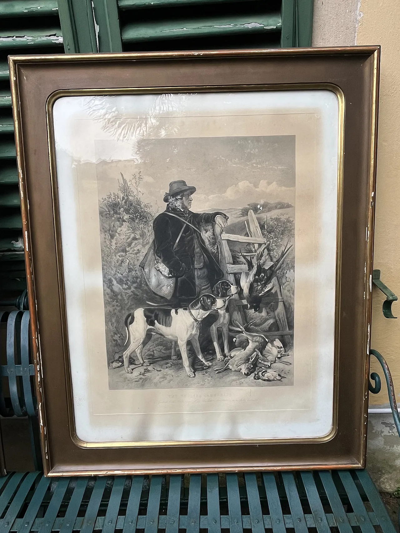 Pair of engravings, hunt scenes, 19th century 3