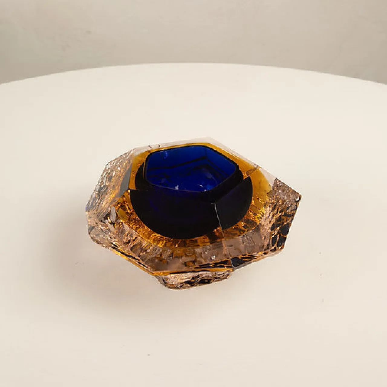 Posacenere in vetro sommerso di Gianfranco Mandruzzato, anni '70 4