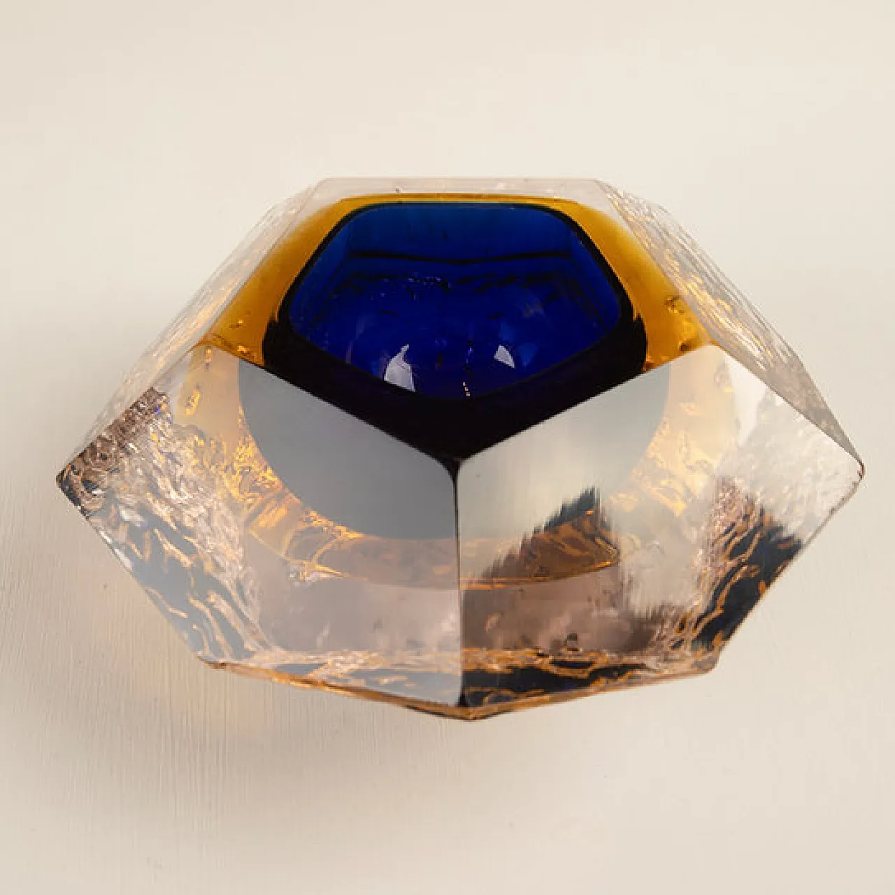 Posacenere in vetro sommerso di Gianfranco Mandruzzato, anni '70 6