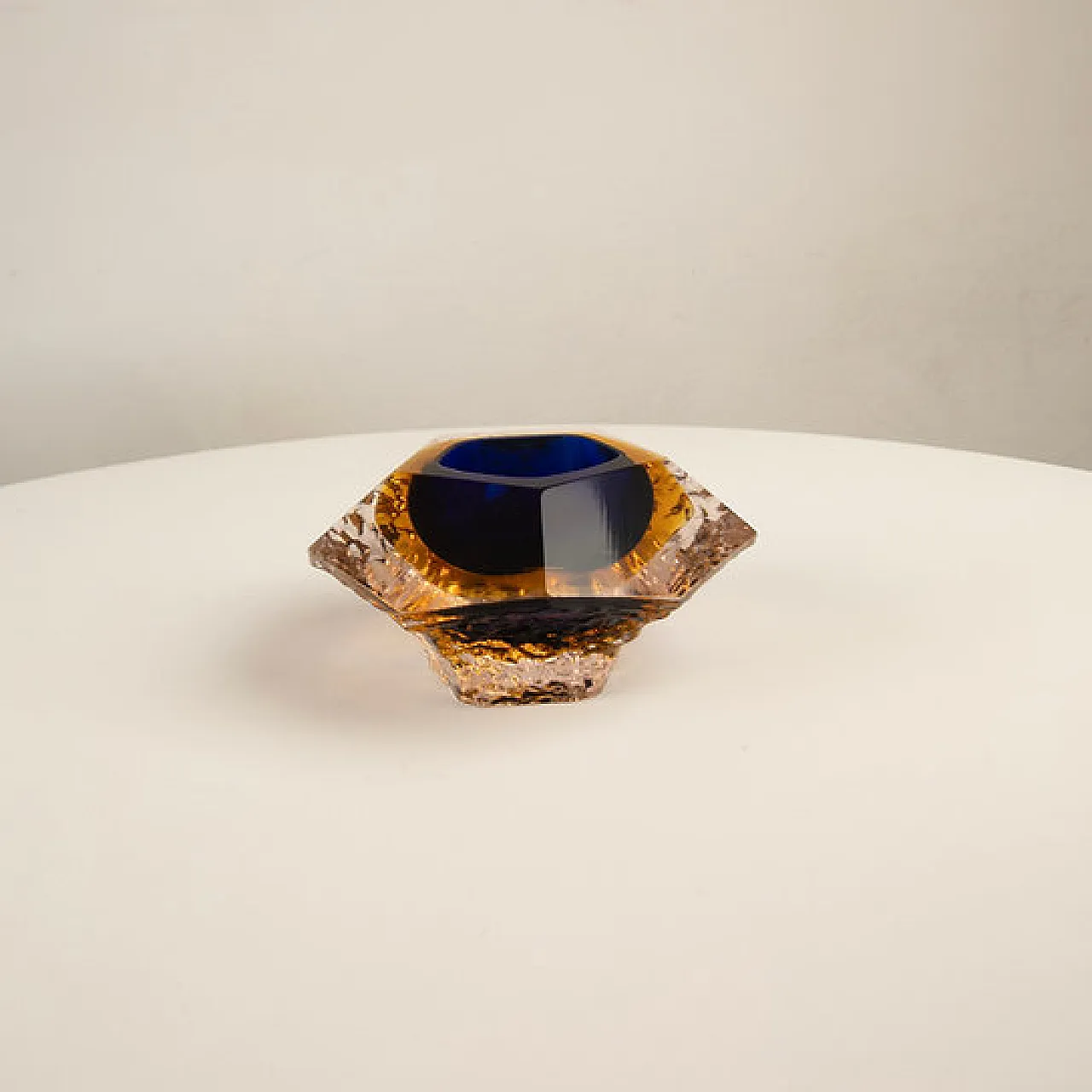 Posacenere in vetro sommerso di Gianfranco Mandruzzato, anni '70 7