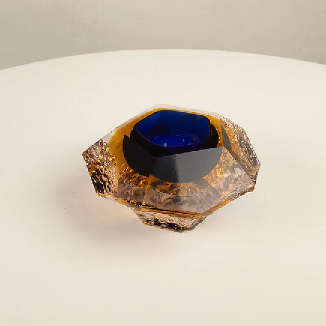 Posacenere in vetro sommerso di Gianfranco Mandruzzato, anni '70 8