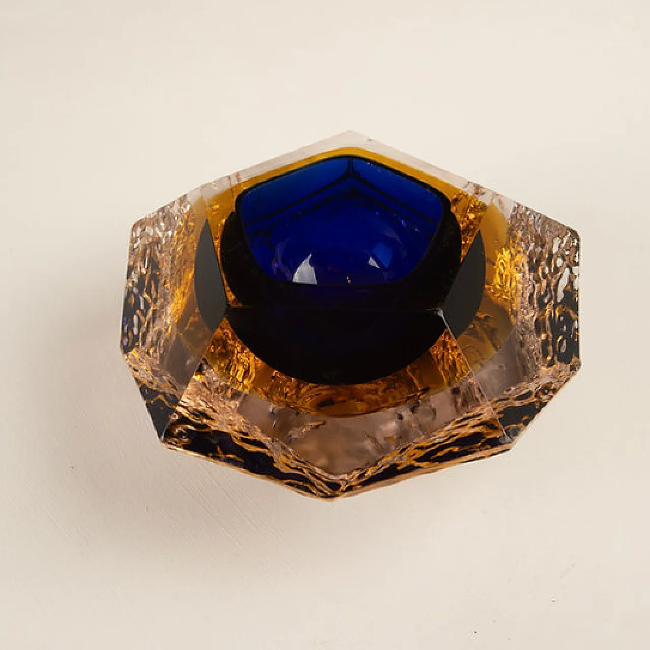 Posacenere in vetro sommerso di Gianfranco Mandruzzato, anni '70 9