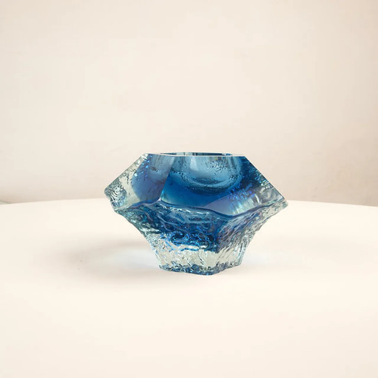 Submerged Glass Ashtray by Gianfranco Mandruzzato, 1960s 1