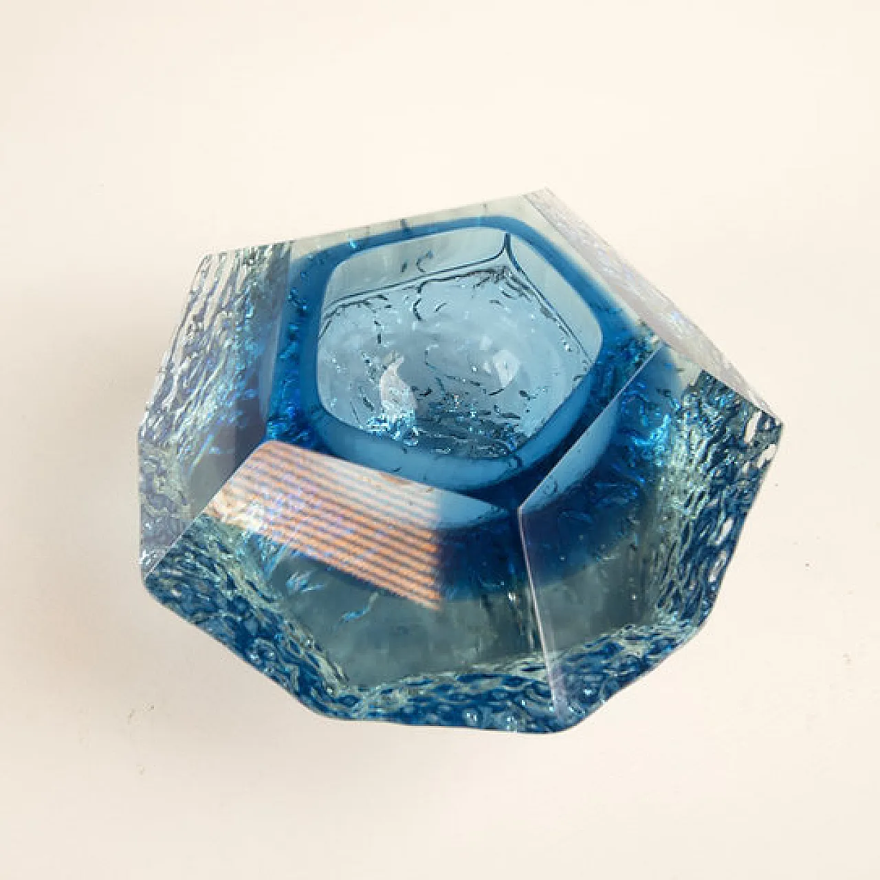 Submerged Glass Ashtray by Gianfranco Mandruzzato, 1960s 4