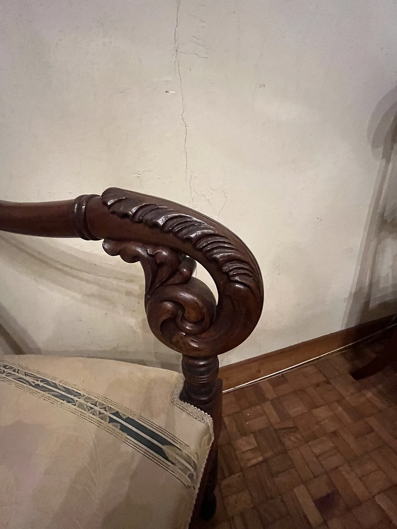 Pair of armchairs, 19th century 3