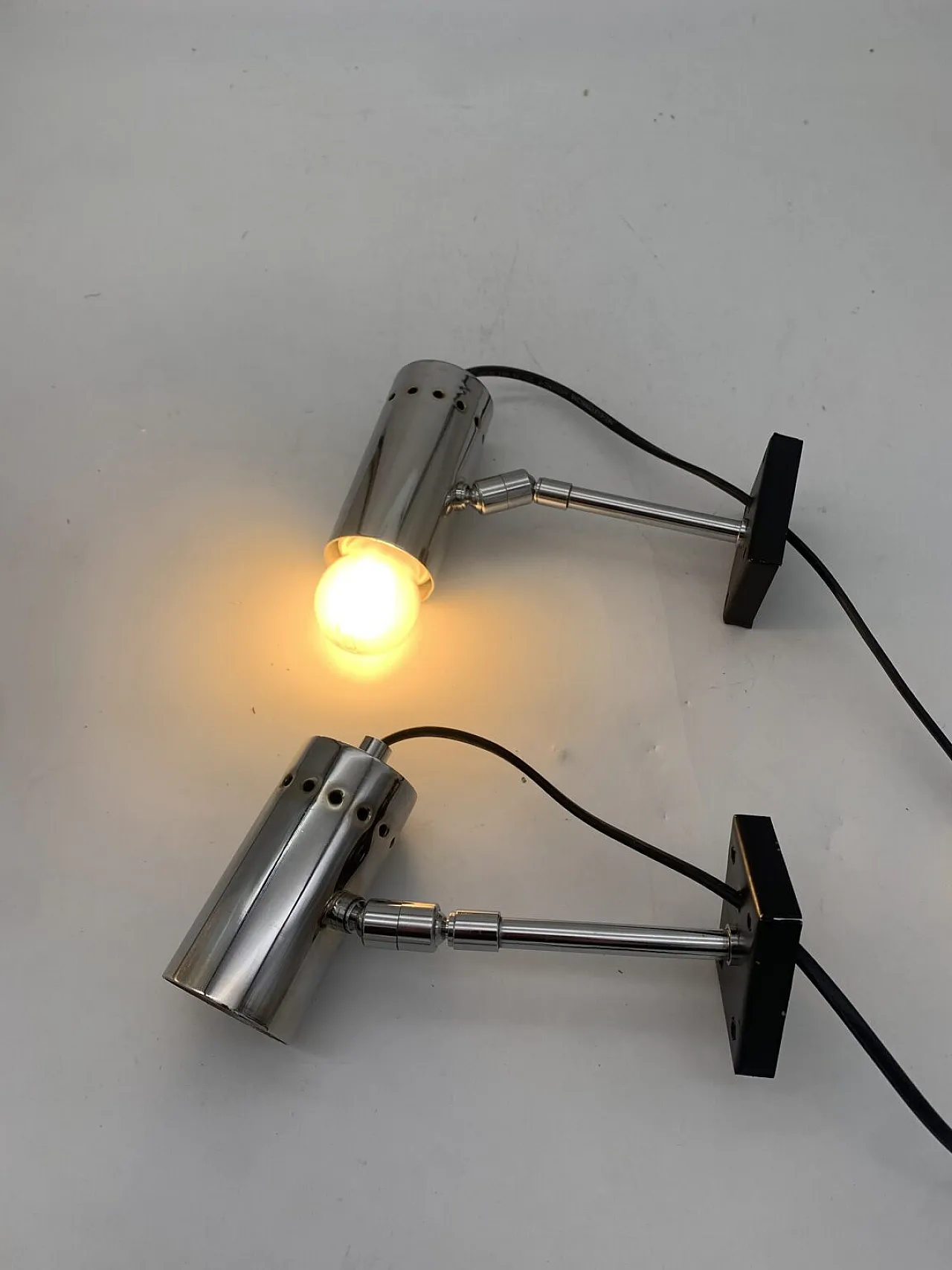 Coppia di applique attribuite a Stilnovo, anni '60 1