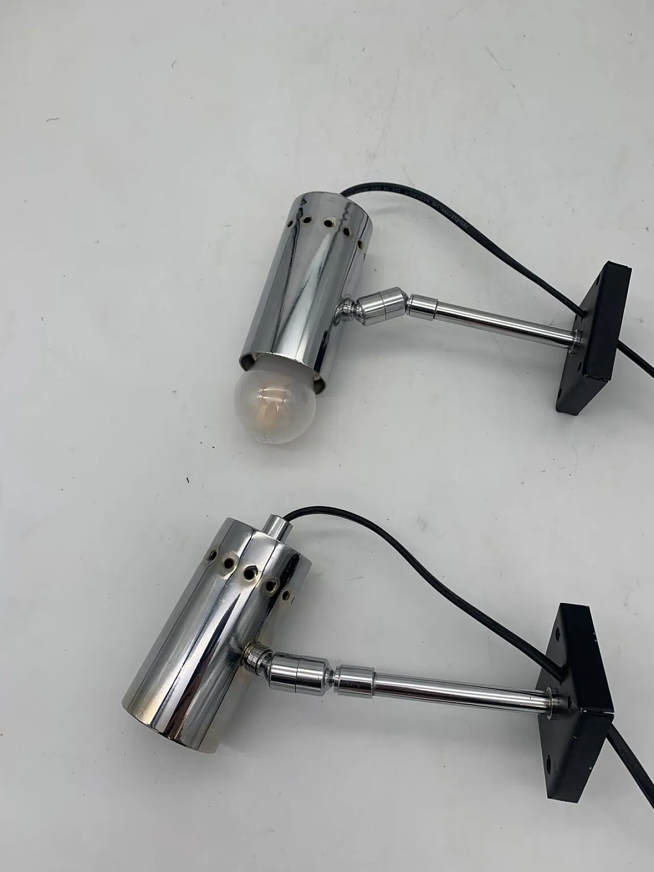 Coppia di applique attribuite a Stilnovo, anni '60 2