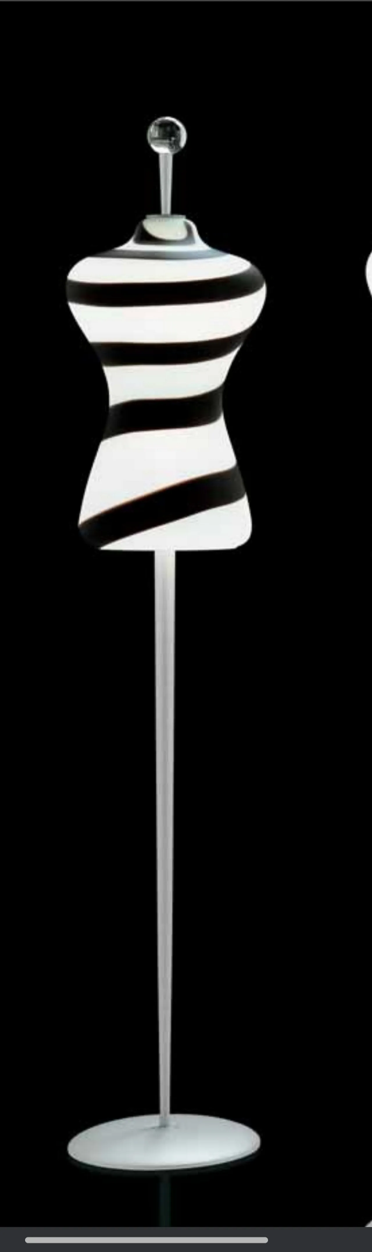 Marilyn floor lamp, 90s 1