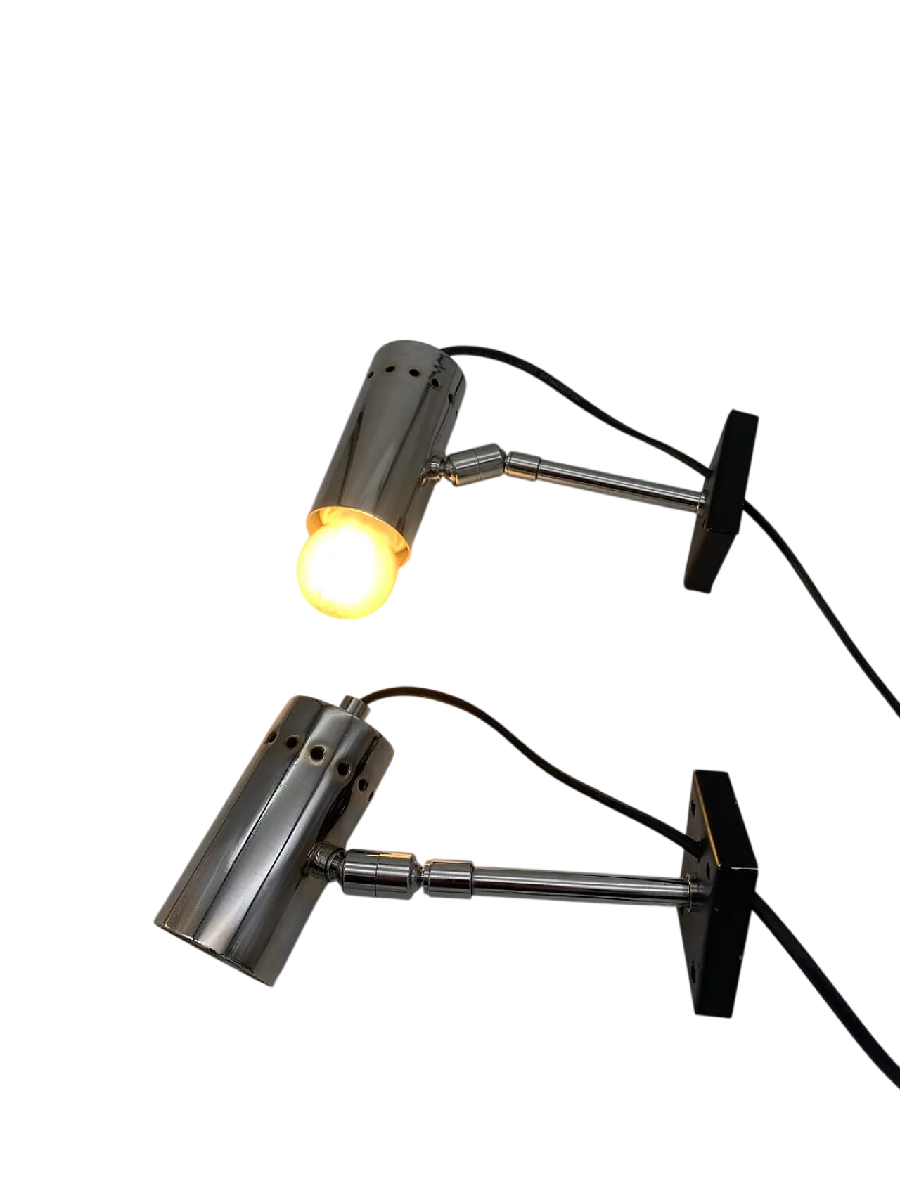 Coppia di applique attribuite a Stilnovo, anni '60 7