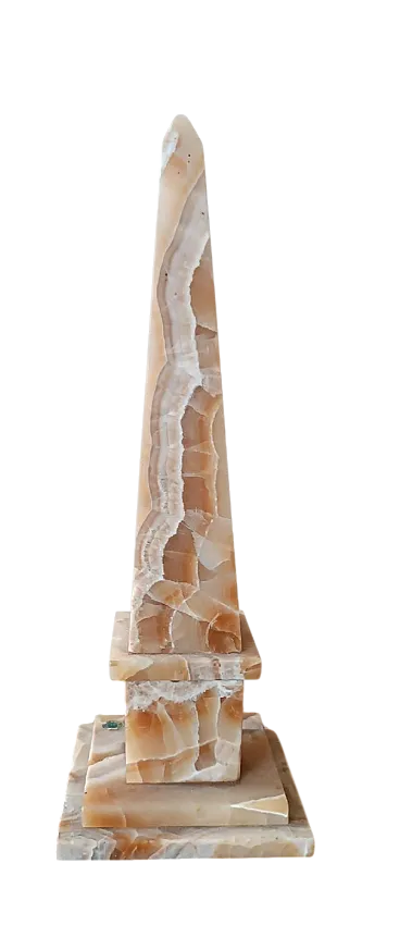 Obelisco in onice, '900