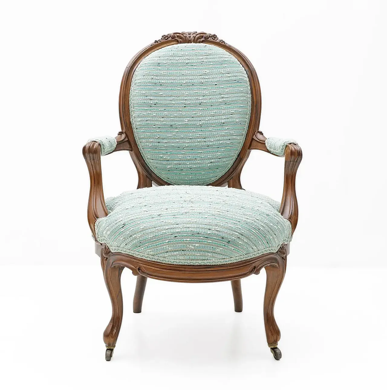 Coppia di poltrone francesi in stile Luigi Filippo, '800 3