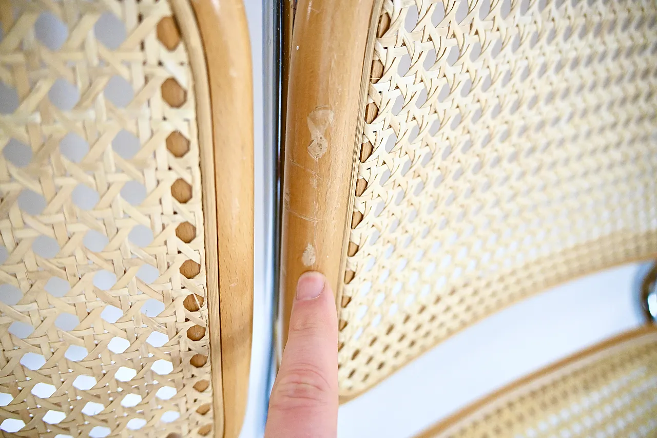 6 Sedie da pranzo stile B32 di Marcel Breuer, anni '90 10