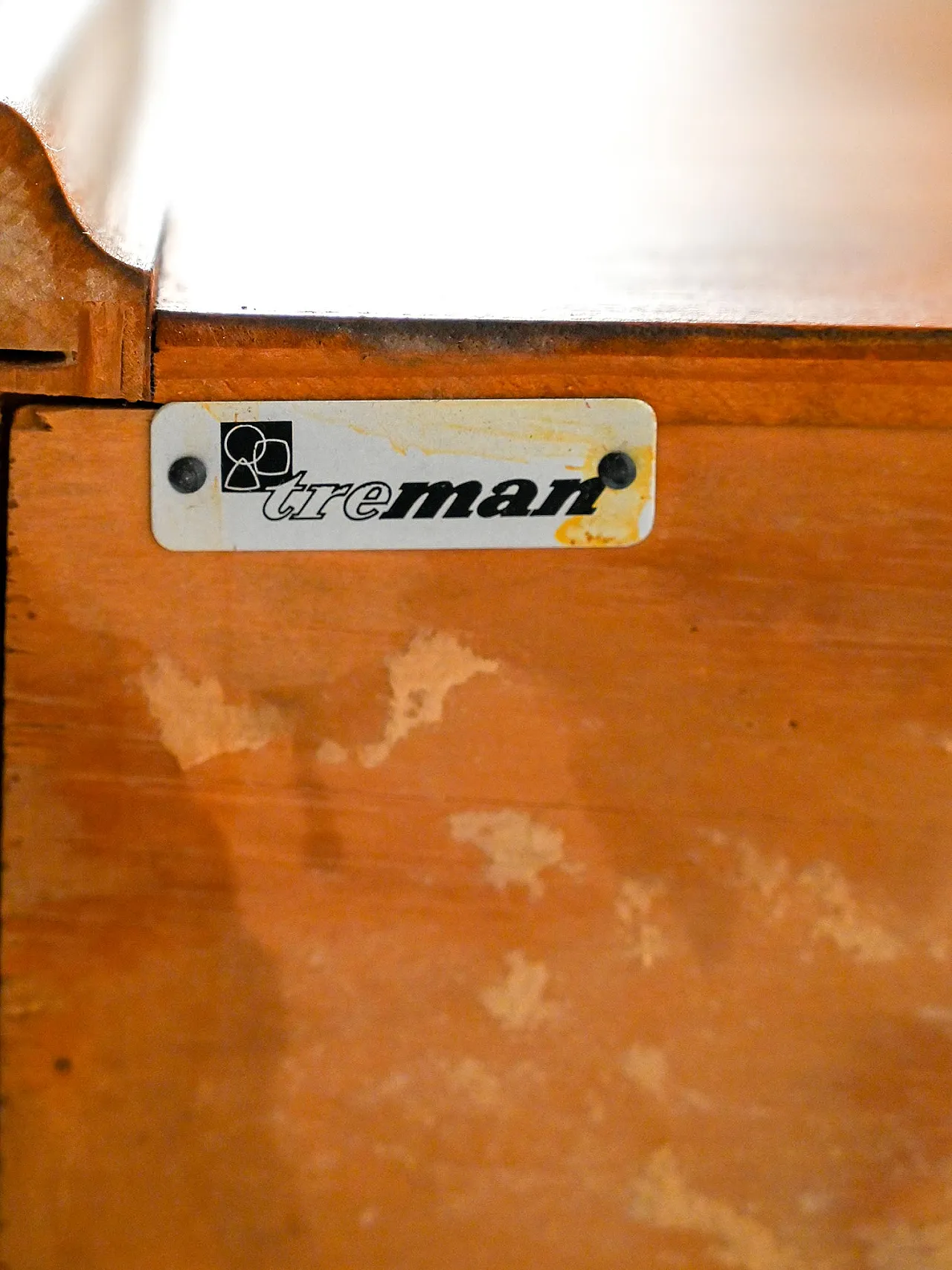 Settimanale svedese in teak Treman 8