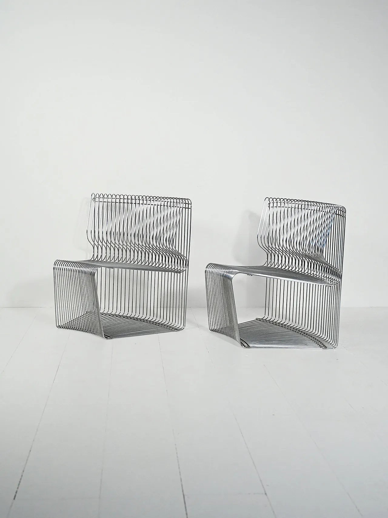 Coppia poltrone Pantonova di Verner Panton, anni '70 2