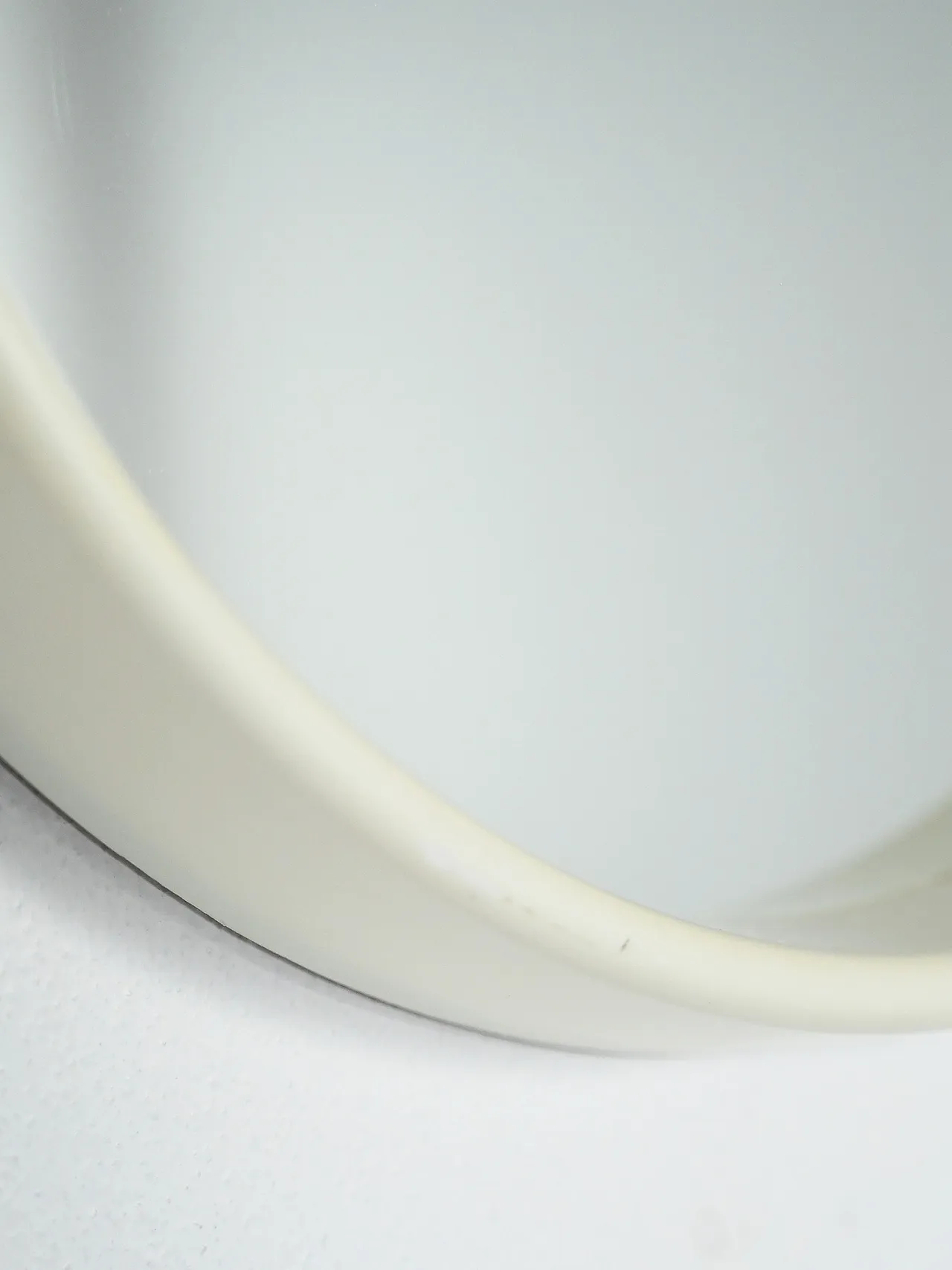 Specchio scandinavo rotondo anni ’60 4