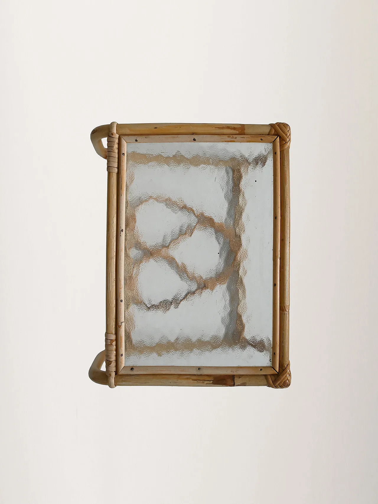 Comodino sospeso in bambù anni ’60 9