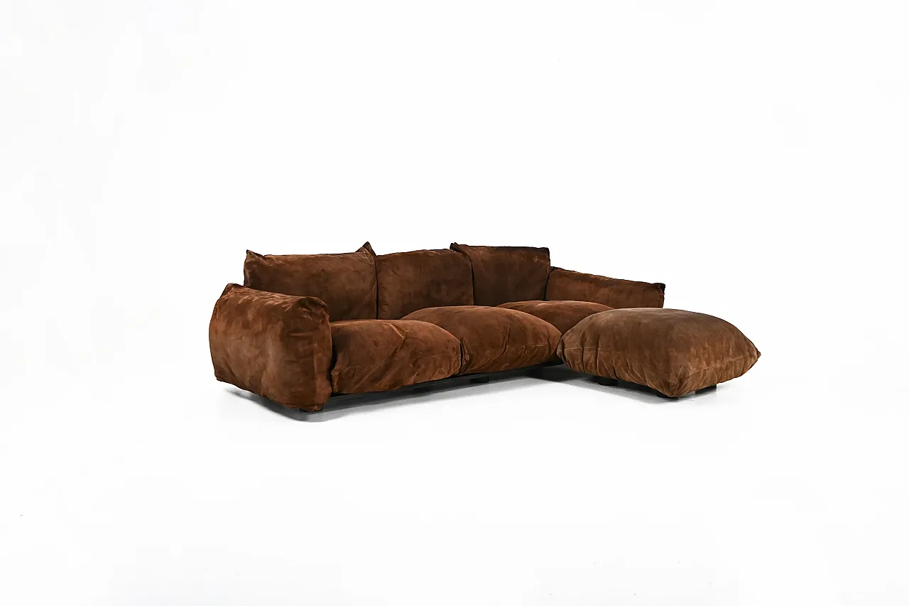 Divano "Marenco" di Mario Marenco per Arflex, anni '70 1