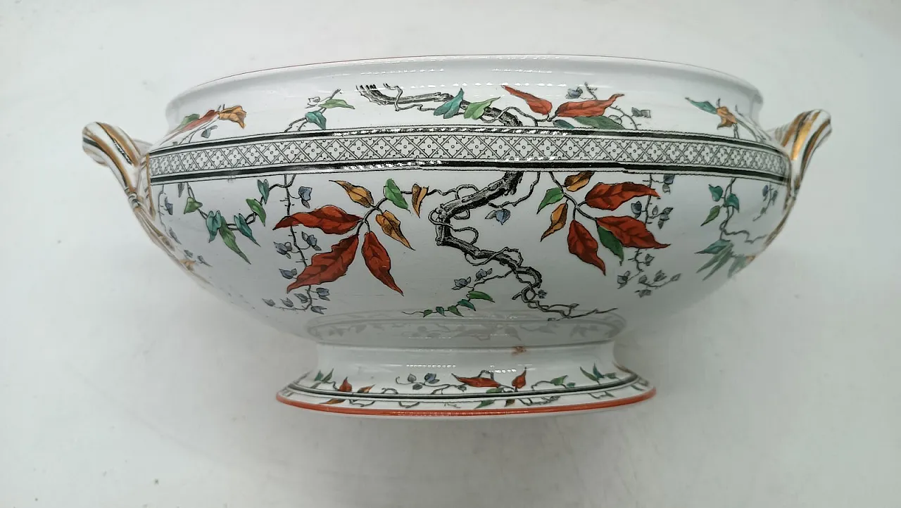 Zuppiera in porcellana Minton satsouma, '800 5