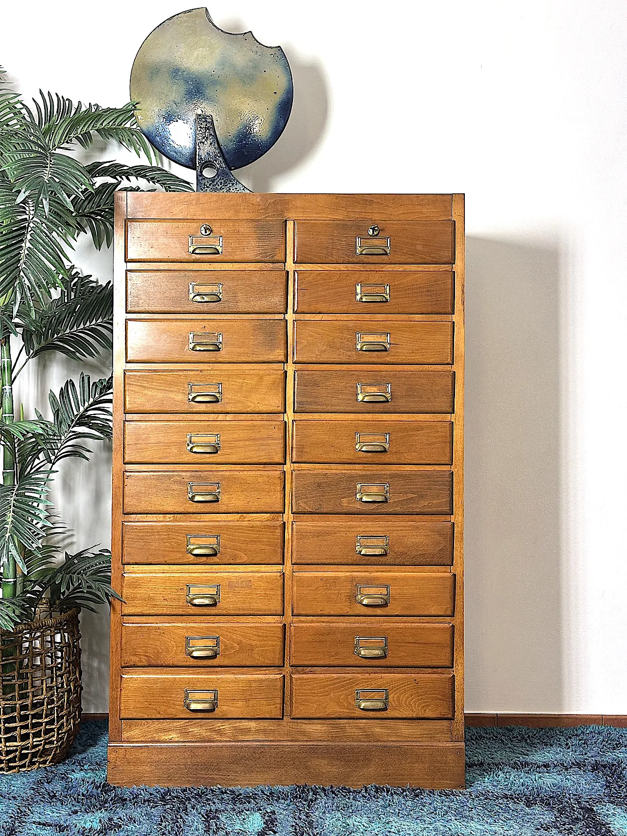 20-drawer archive cabinet, 1950s 1