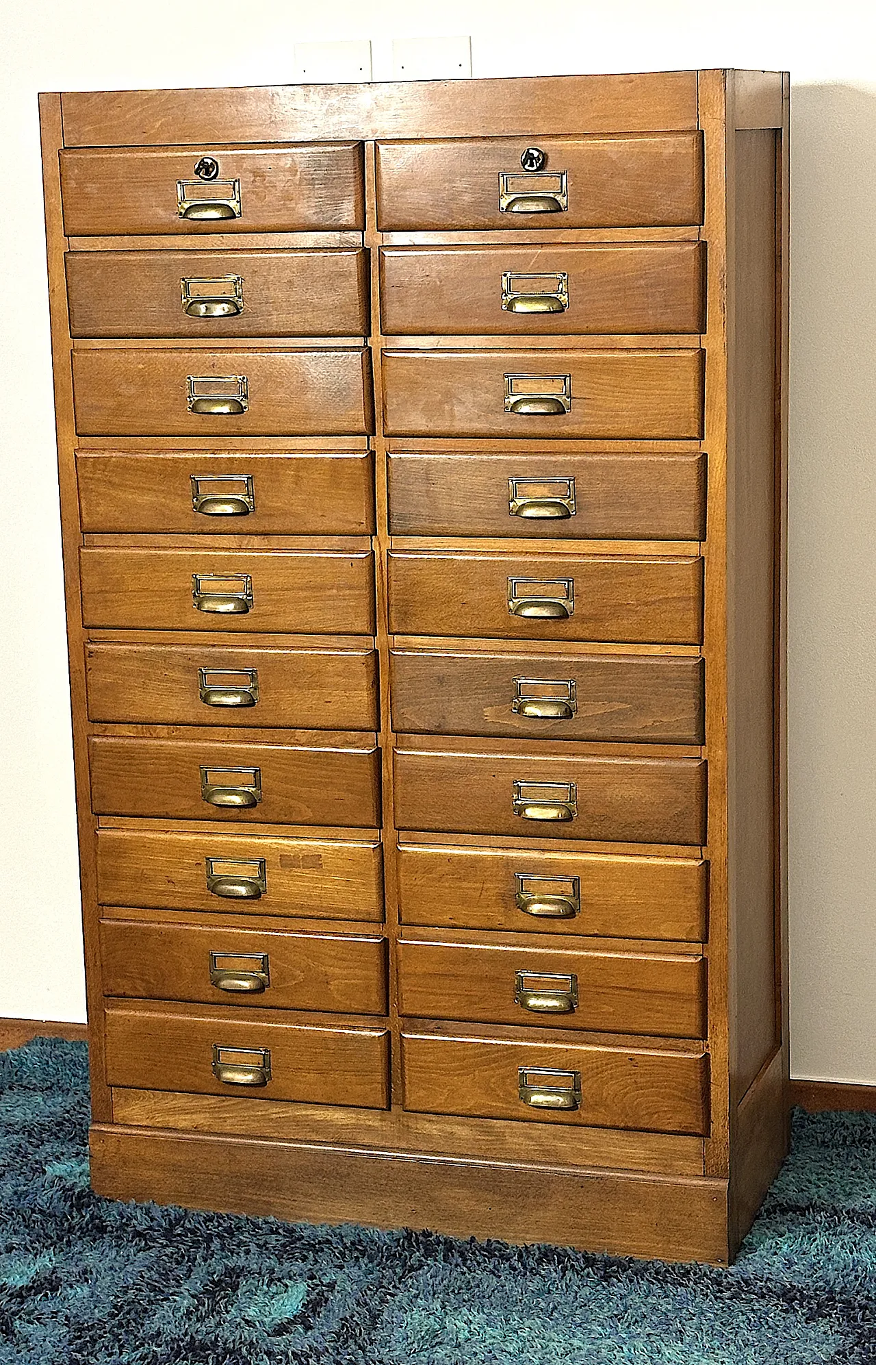 20-drawer archive cabinet, 1950s 4