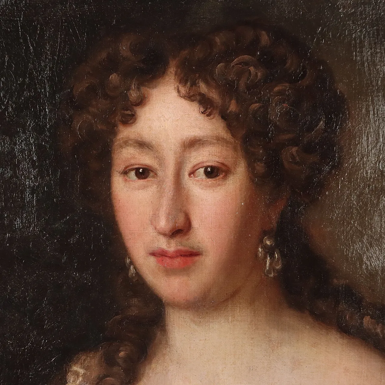 Portrait of a Lady, oil on canvas, 18th century 3