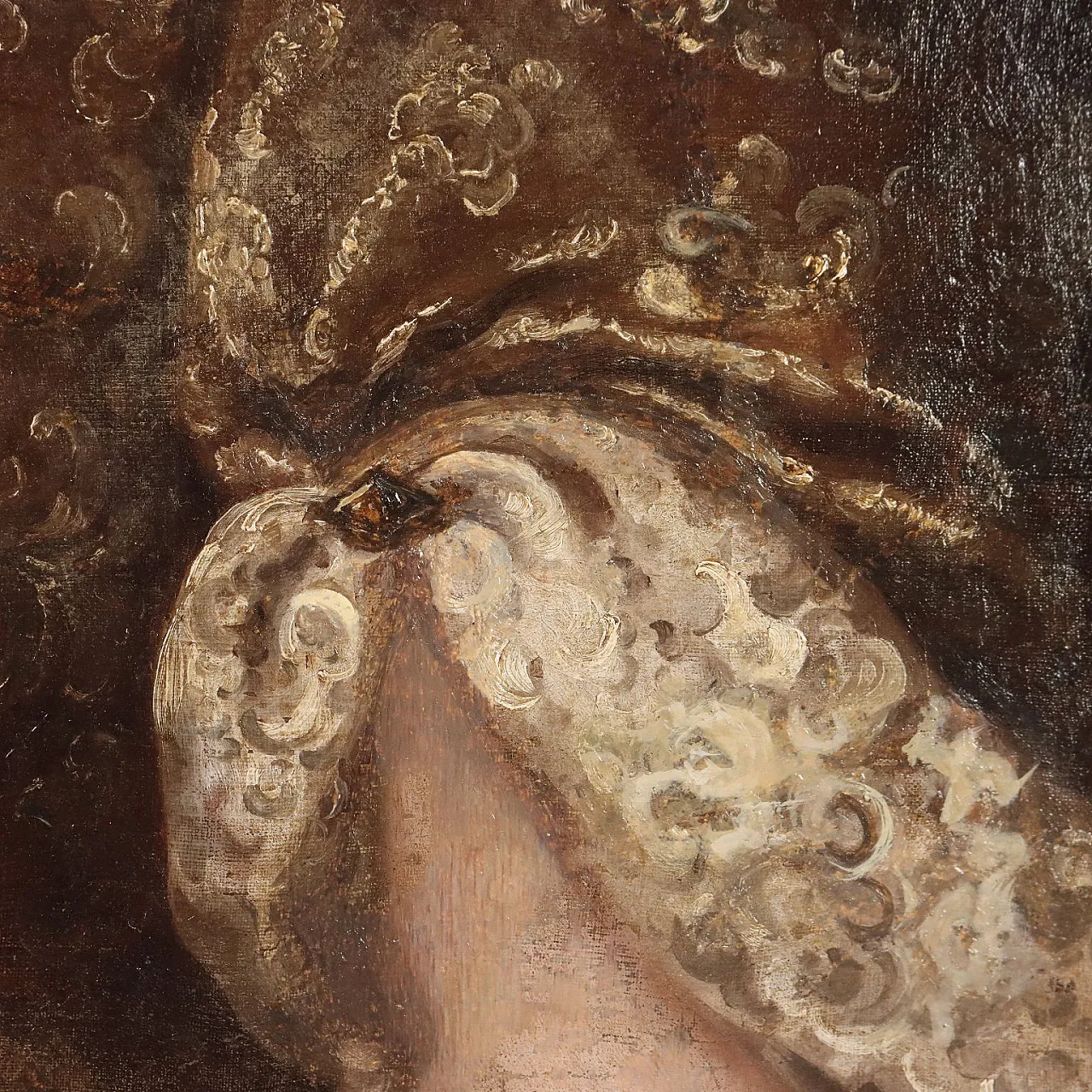 Portrait of a Lady, oil on canvas, 18th century 5