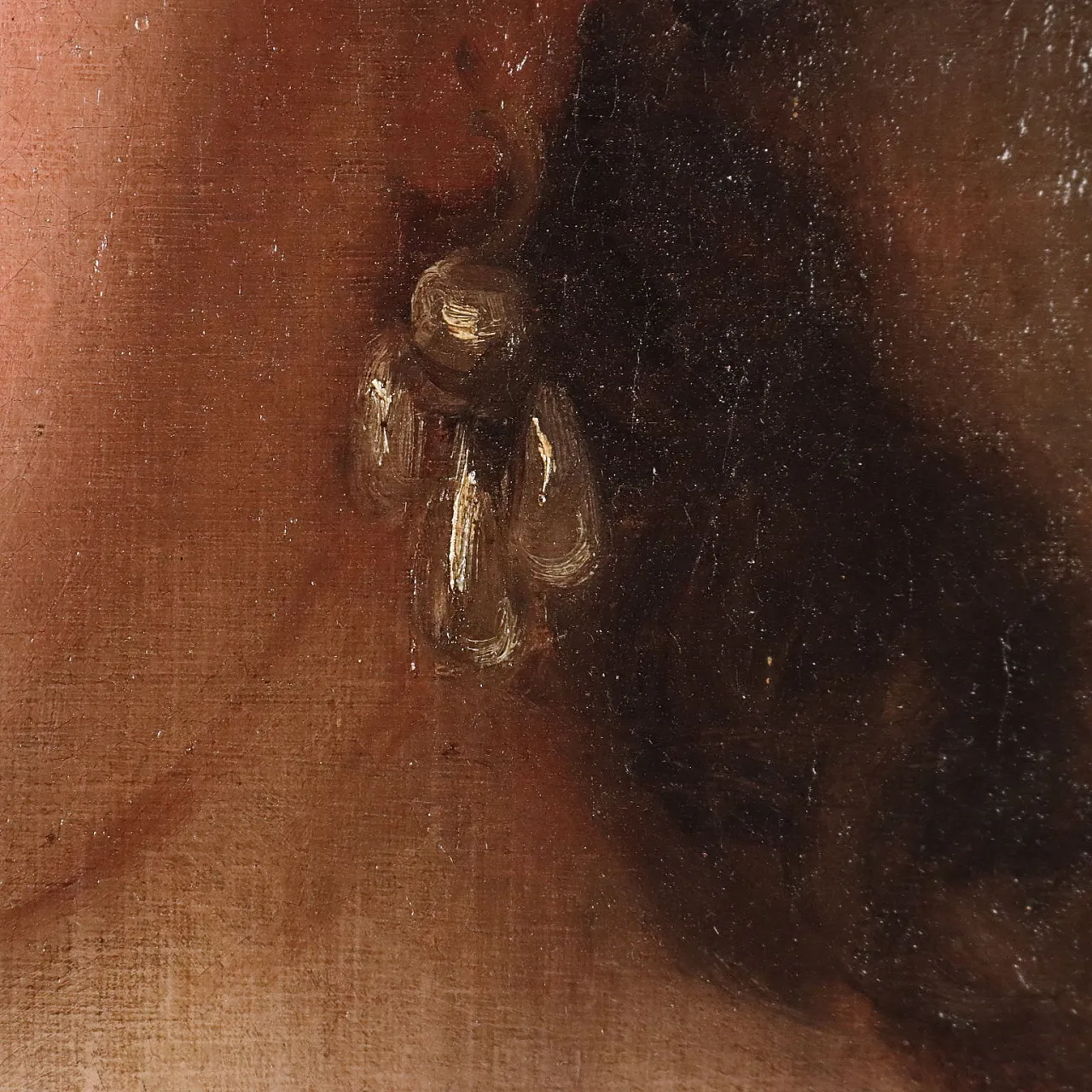 Portrait of a Lady, oil on canvas, 18th century 7