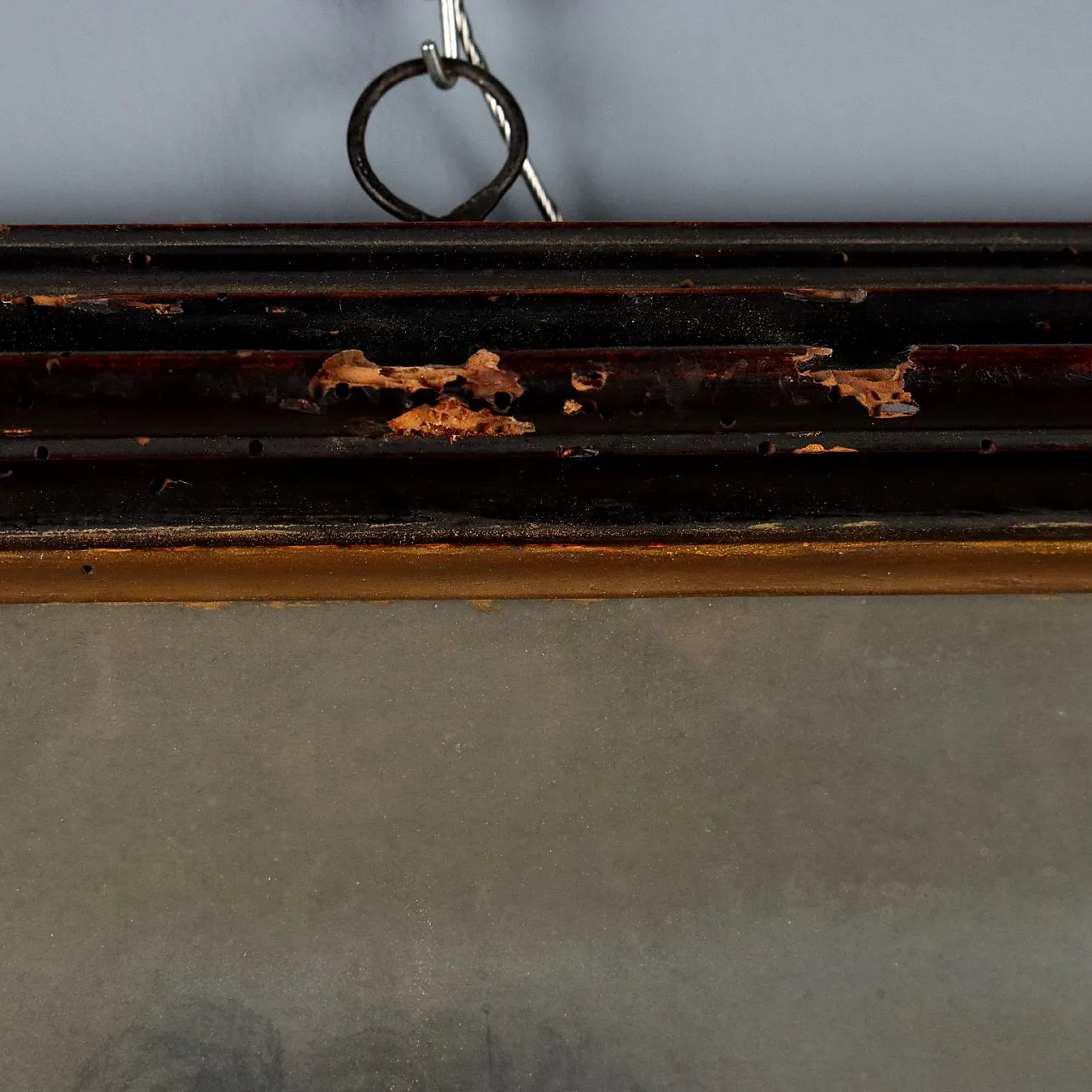 Portrait of a young woman, pastel on cardboard, 19th century 7