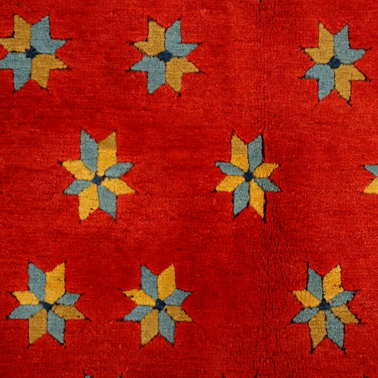 Kars wool rug, chunky knot, handcrafted, 20th century 5