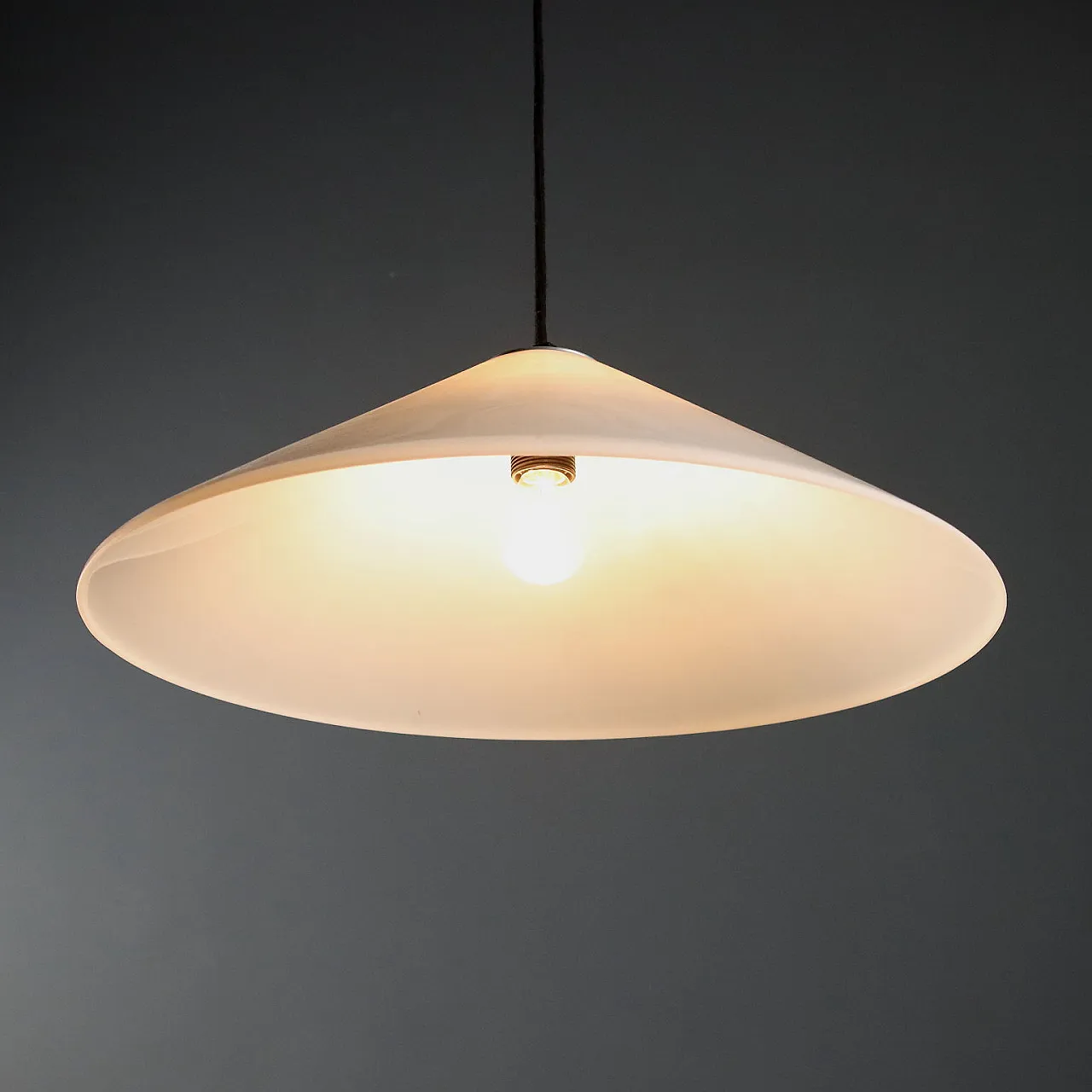 White methacrylate lamp, 20th century 6