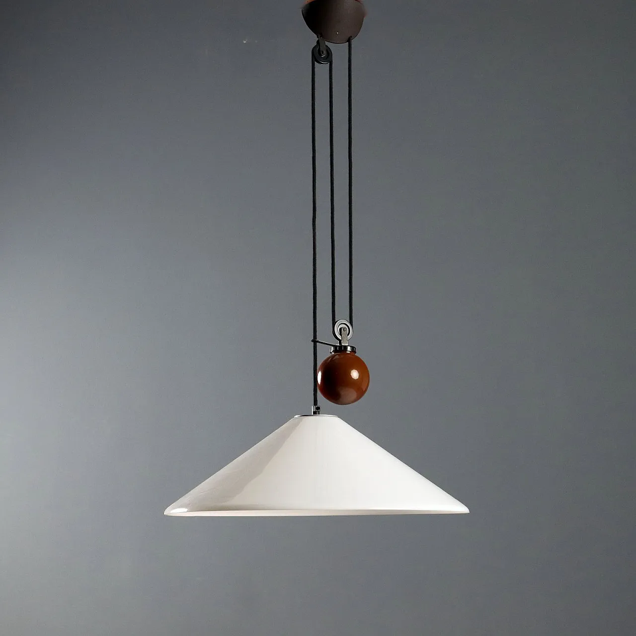 White methacrylate lamp, 20th century 7