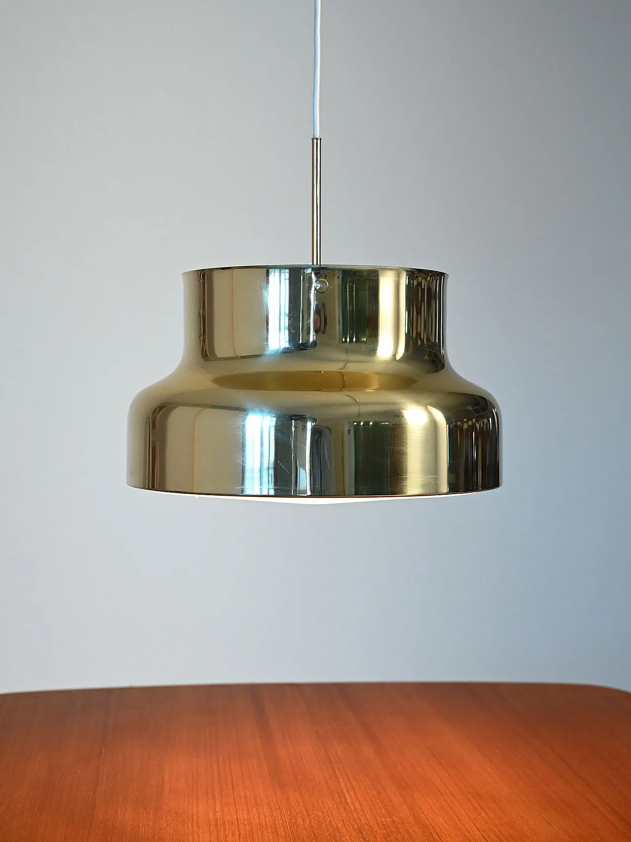 Lampada da soffitto Bumling in ottone di Anders Pehrson 1