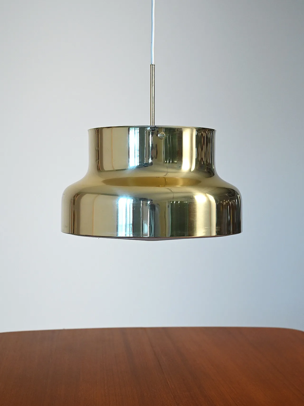 Lampada da soffitto Bumling in ottone di Anders Pehrson 3