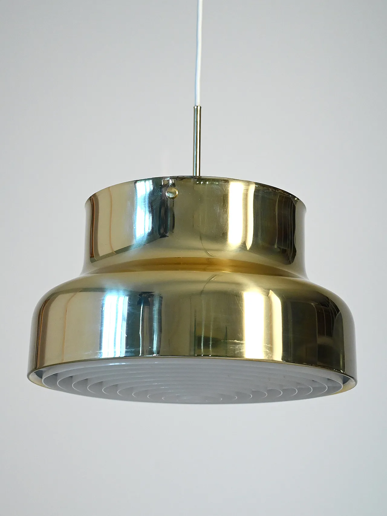 Lampada da soffitto Bumling in ottone di Anders Pehrson 4