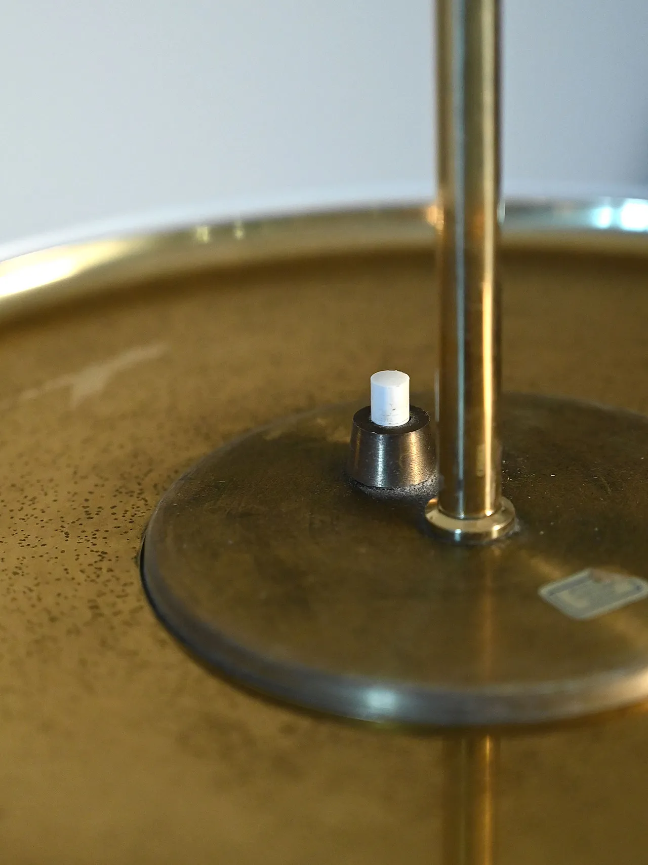 Lampada da soffitto Bumling in ottone di Anders Pehrson 8