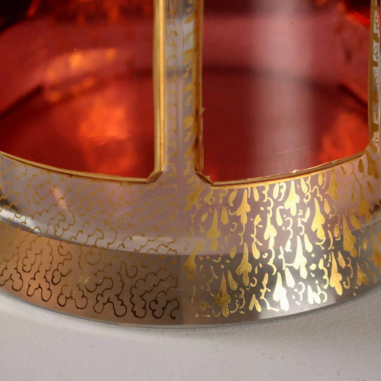 4 Pezzi in cristallo di Boemia, '900 5