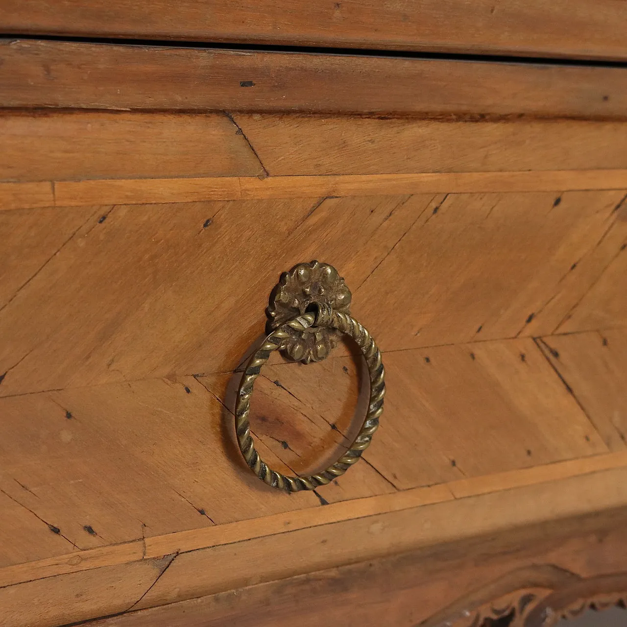 Cassettone neoclassico veneziano in acero, fine '700 6