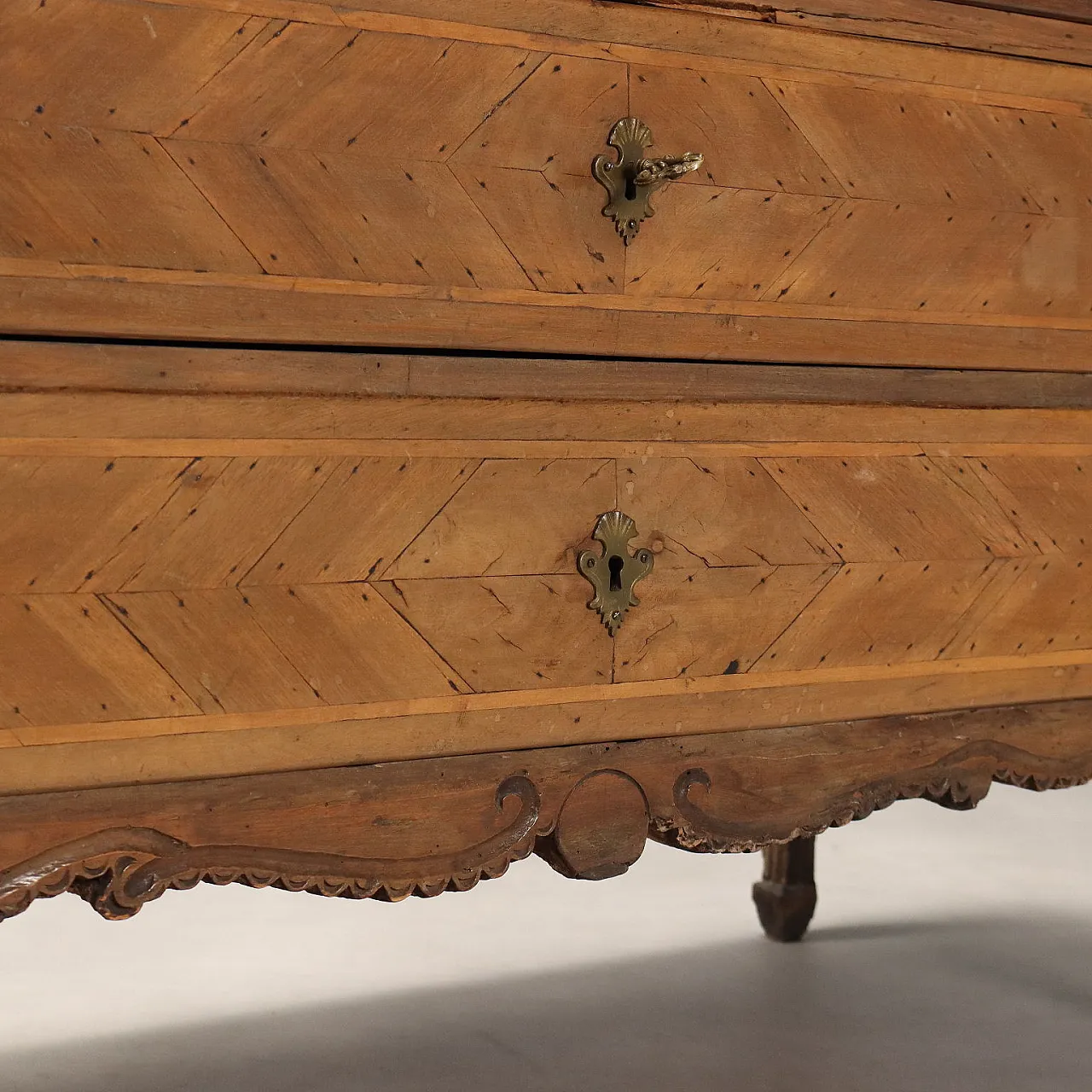 Cassettone neoclassico veneziano in acero, fine '700 7