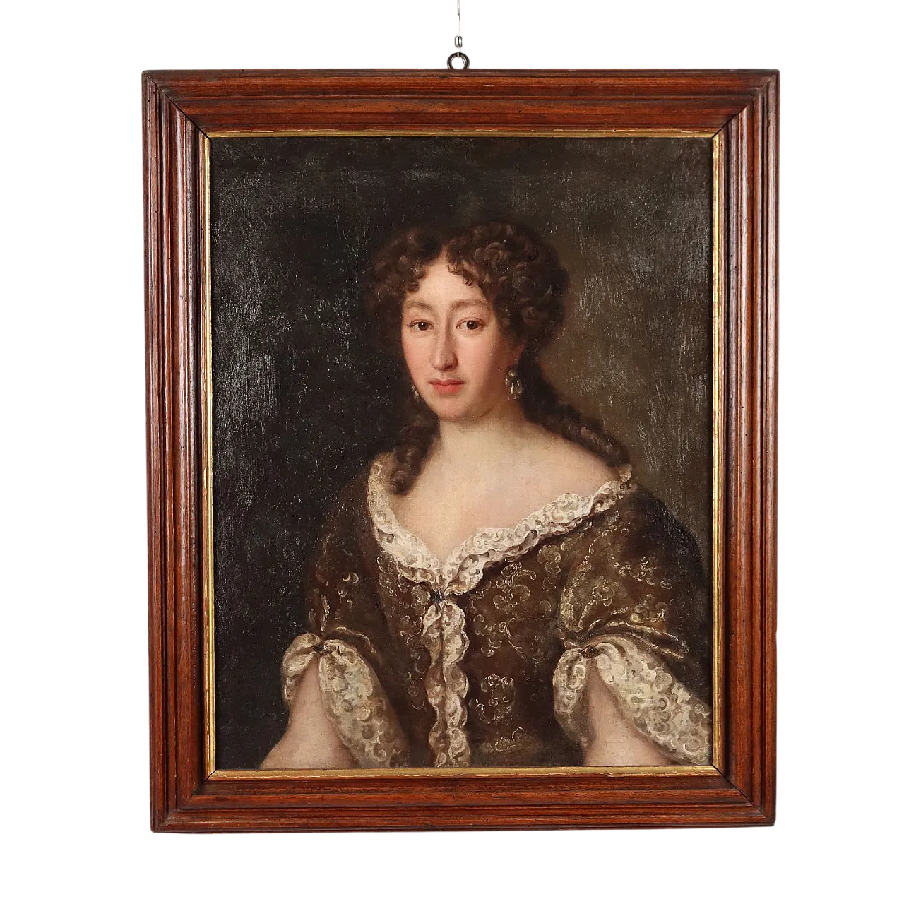 Portrait of a Lady, oil on canvas, 18th century 11