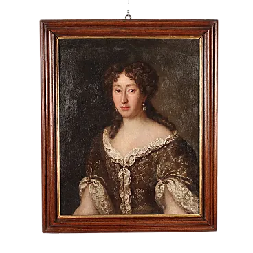 Portrait of a Lady, oil on canvas, 18th century