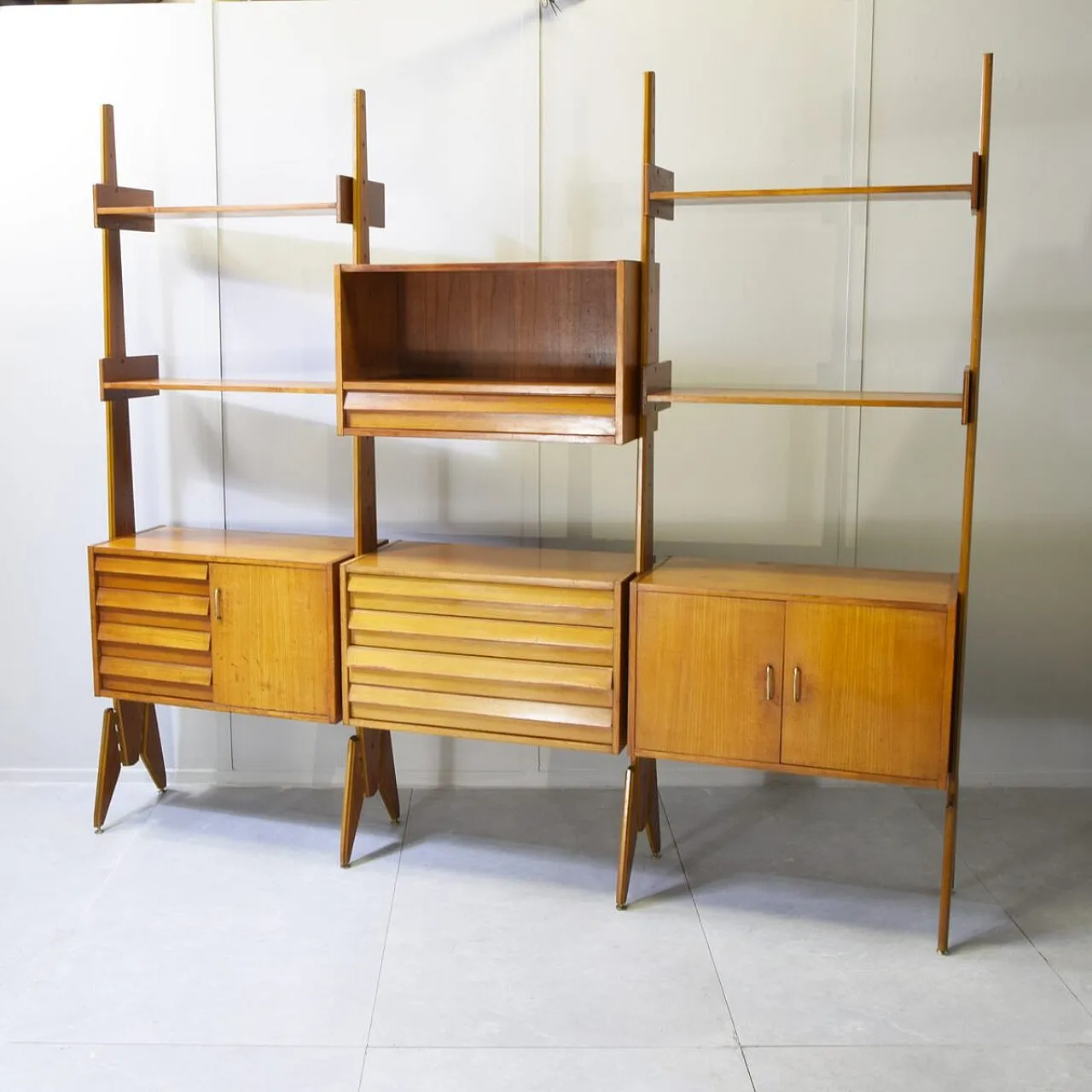Teak bookcase, 1960s 1